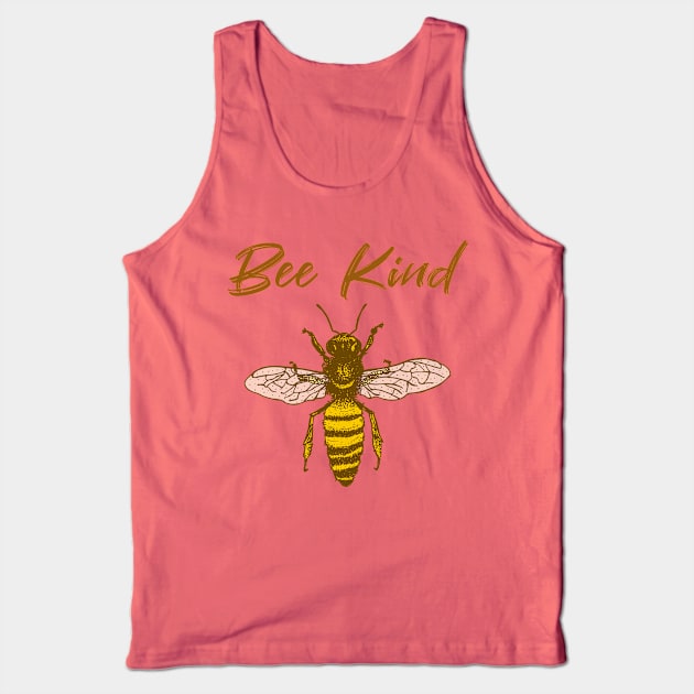 Bee kind Tank Top by AlinaPlesia